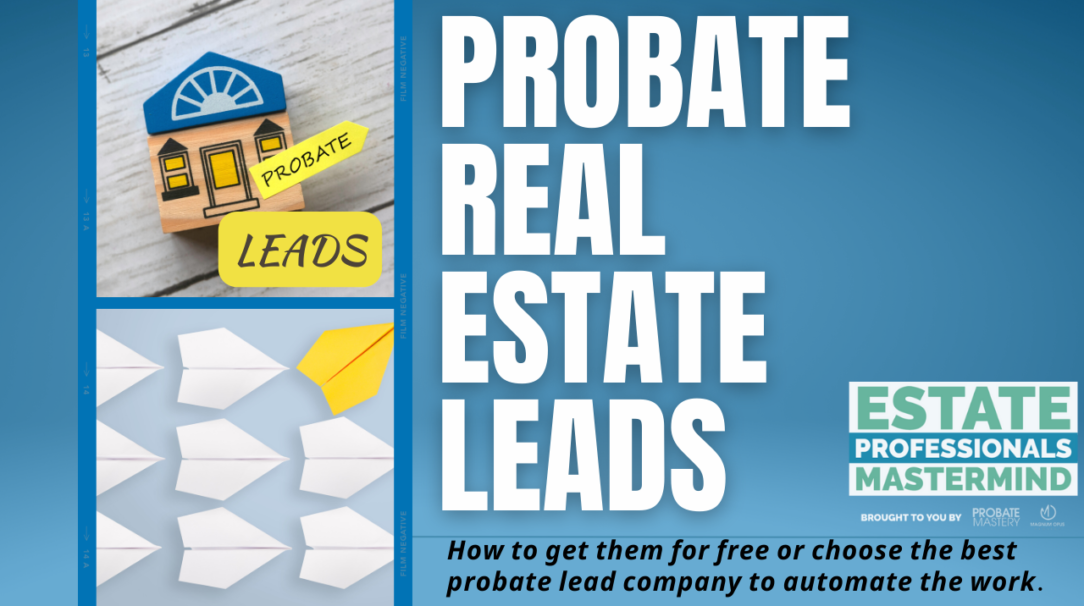 Probate Real Estate Leads Guide - Preview