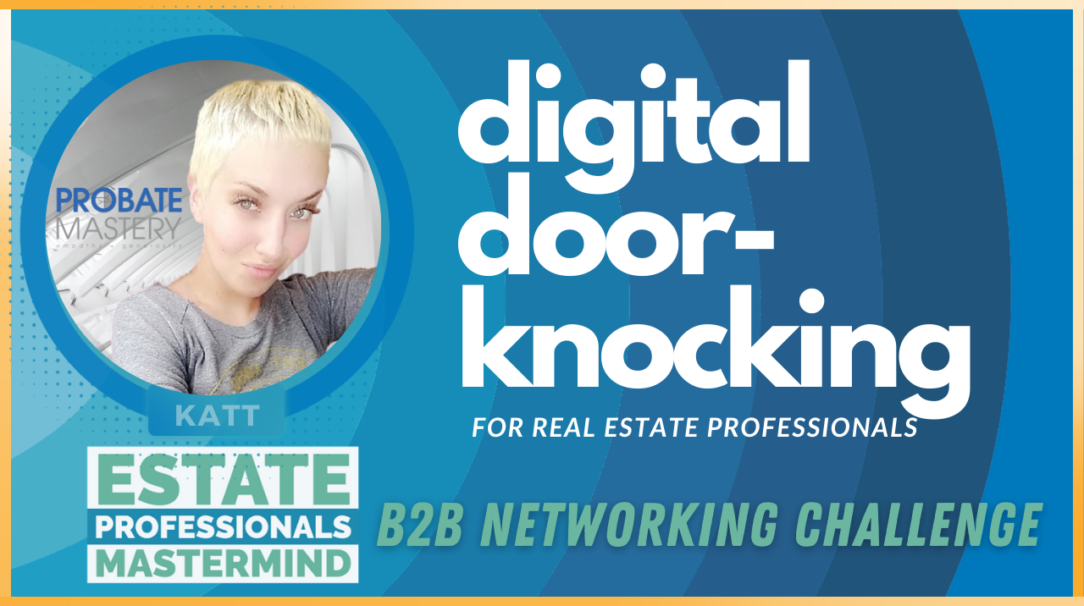 Preview for Guide to digital door-knocking for real estate agents and investors for b2b networking