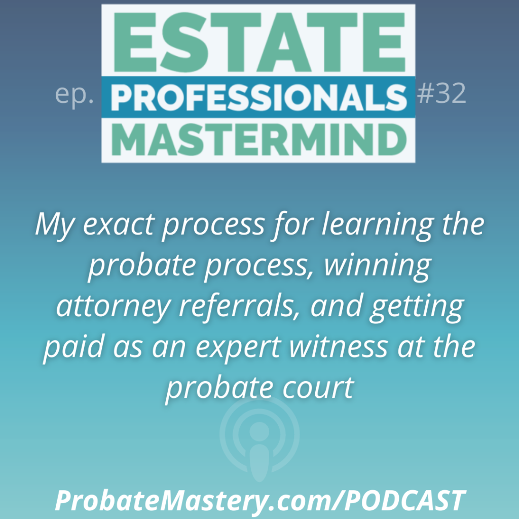 Probate marketing strategy: Live probate mastermind coaching with Bill Gross