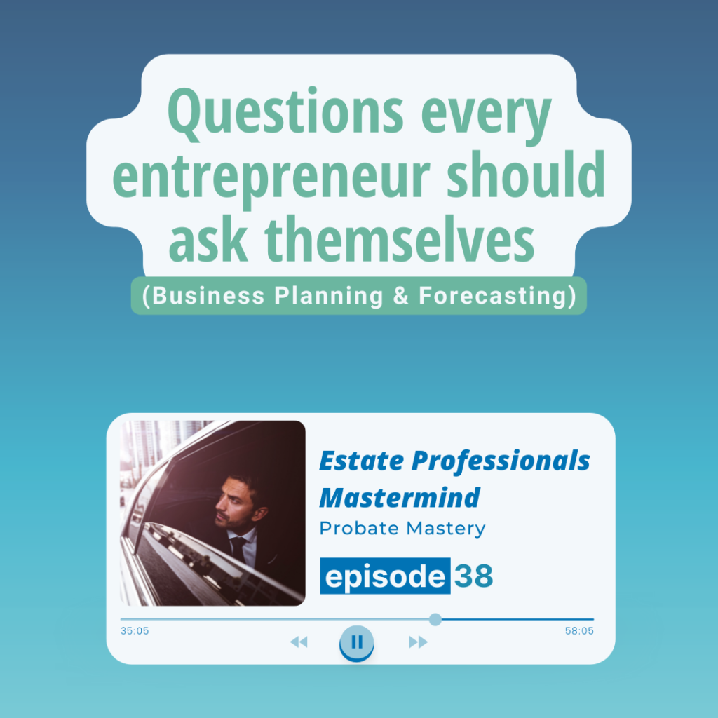 Business planning: 28 Questions every entrepreneur should ask themselves (Business Planning & Forecasting)