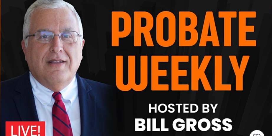 Best real estate podcasts about probate: Thumbnail for probate weekly podcast