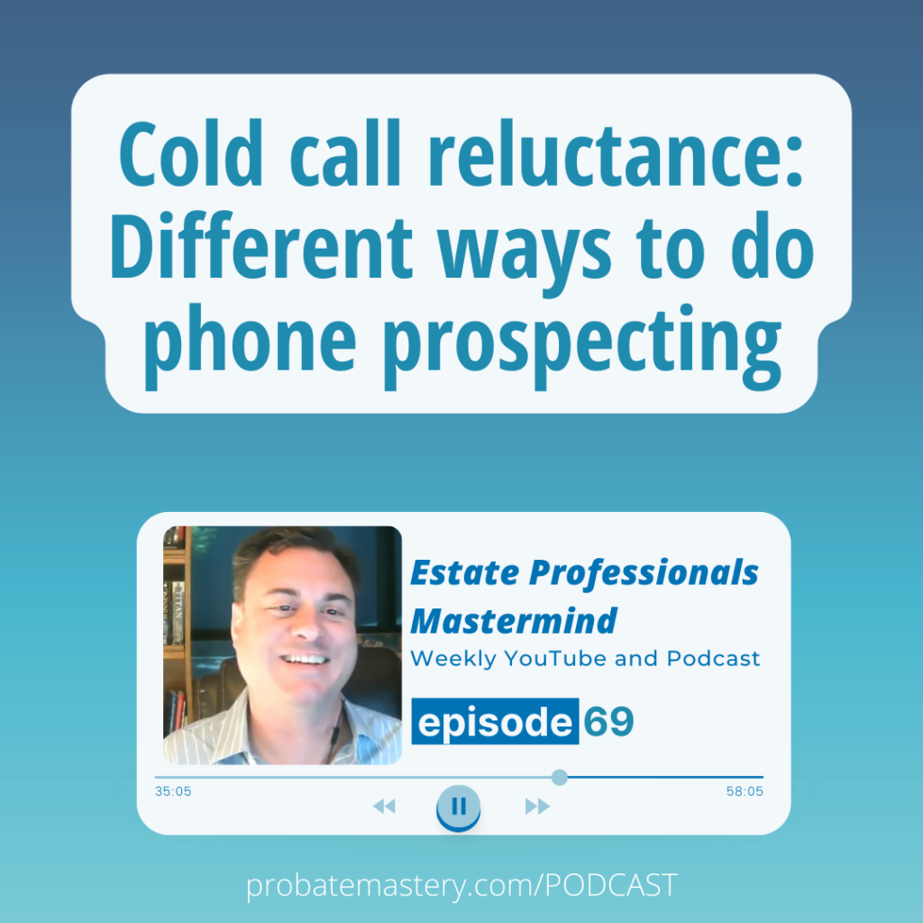 Cold call reluctance: Different ways to do phone prospecting (Cold Calling)