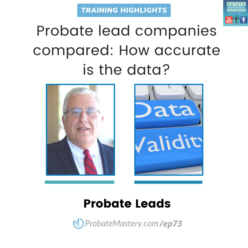 Probate lead companies compared: How accurate is the data? (Probate Leads)