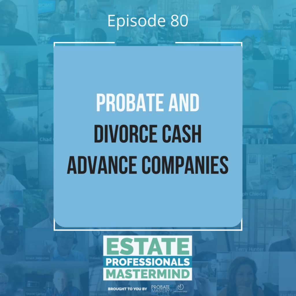 Probate and divorce cash advance companies (Divorce Leads)