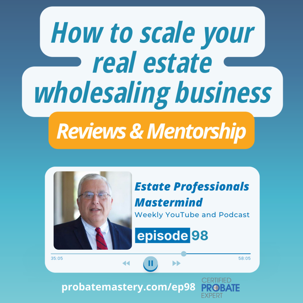 How to scale your real estate wholesaling business