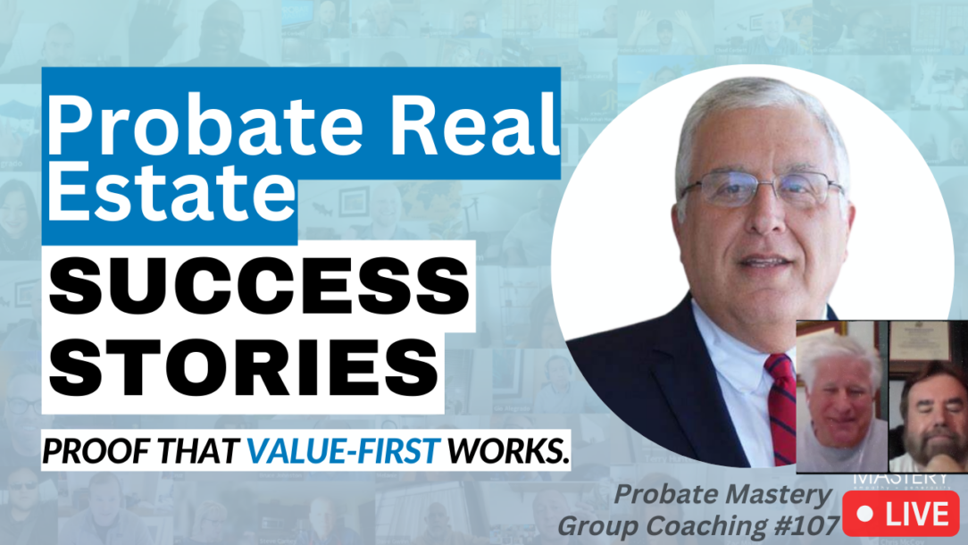Podcast Preview: probate real estate specialist success stories with certified probate agents and investors