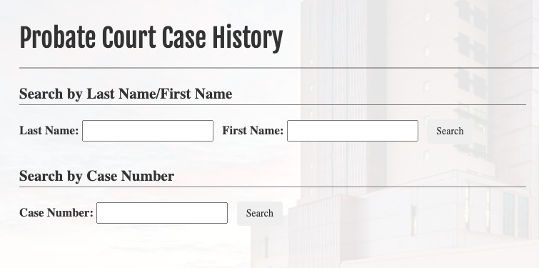 how to find probate records online free